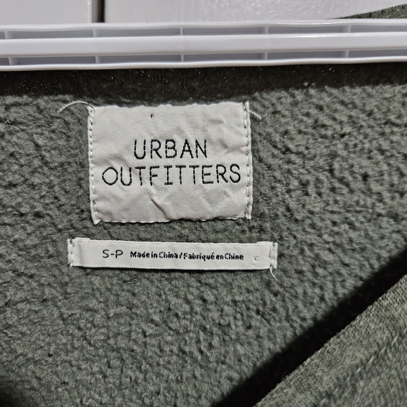 Urban Outfitters Torino Sweatshirt Mini Green Dress Size Small - Picture 7 of 10